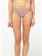 BLKSun Rebel 70s Lowrider Tie Side Bikini Bottom by Roxy - FRT1