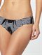BLKJourney of the Heart Cheeky Brief Bikini Bottoms by Roxy - DTL1