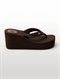 BRNPagoda Leather Sandals by Roxy - RGT1