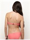 PNKStop and Glow Solid Angel Bandeau Bikini Top by Roxy - BCK1
