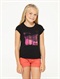 BLKGirls 2-6 Head Coach Baby Tee by Roxy - FRT1