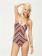 DKBWild Escape V Neck One Piece Swimsuit by Roxy - DTL3