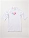 WHTGirls 7-&nbsp;4 2 of Hearts Rashguard by Roxy - FRT1