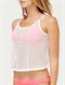 WHTParadise Dream Crochet Tankini Top by Roxy - DTL1