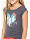 BBKGirls 2-6 Heart Slider Scoop Tee by Roxy - DTL1