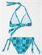 CABCaliente Sun Shore Halter Bikini Set by Roxy - BCK1