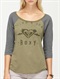 WIDOversized Baseball Tee by Roxy - DTL1