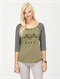 WIDOversized Baseball Tee by Roxy - FRT1