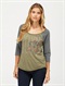 WIDLine Up Baseball Tee by Roxy - FRT1