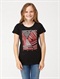 BLKGirls 7-&nbsp;4 Blinged Out Deluxe Harmony Tee by Roxy - FRT1