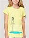 AYEGirls 7-&nbsp;4 Rally Girl Harmony Tee by Roxy - DTL1