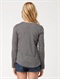 CASGirls 7-&nbsp;4 Waffle Sandwich Long Sleeve Tee by Roxy - BCK1