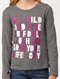 CASGirls 7-&nbsp;4 Waffle Sandwich Long Sleeve Tee by Roxy - DTL1