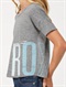 PEWGirls 7-&nbsp;4 Hey Boy Cropped Tee by Roxy - DTL1