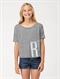 PEWGirls 7-&nbsp;4 Hey Boy Cropped Tee by Roxy - FRT1