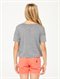 PEWGirls 7-&nbsp;4 Greatest Ever Crop Tee by Roxy - BCK1