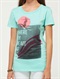 WAVWhere My Heart Is Tee by Roxy - DTL1
