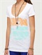 WHTSun Stamp Tee by Roxy - DTL1