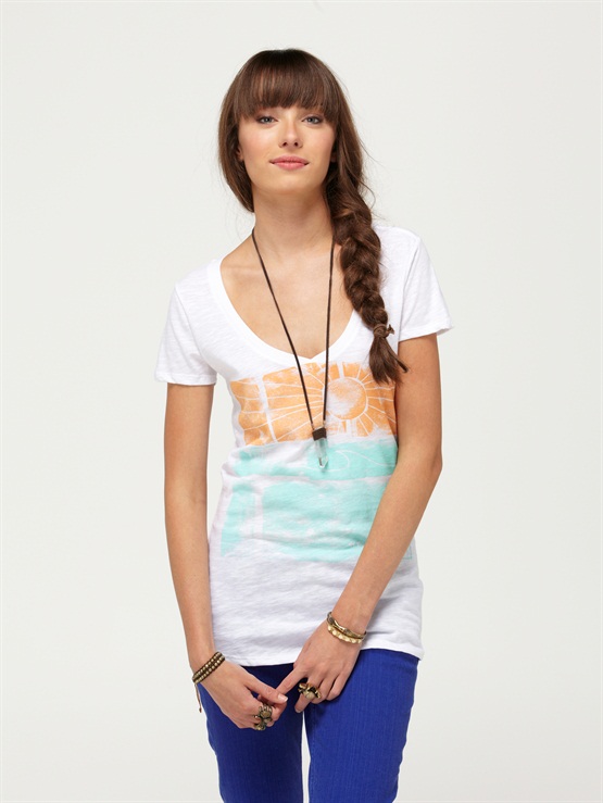 WHTAwesome Surf Tee by Roxy - FRT1