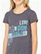BBKGirls 7-&nbsp;4 Booster Club Harmony Tee by Roxy - DTL1
