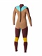 BRNKassia Cypher 3/2 Back Zip Wetsuit by Roxy - BCK1